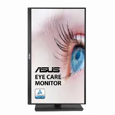 Monitor Asus Va27eqsb,full Hd, 27 Pulgadas, 1xhdmi, 1xvga, 1xdp, 1920 X 1080 Pixeles, Respuesta 5 Ms, 75 Hz, Con Ajuste Giratorio. Color Negro