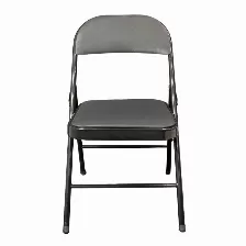 Paquete Con 6 Silla Acojinada Modamob Vc188 Plegable, 45cmx 45cmx88cm, Tubo 22mmx0.8mm, Metalica, Color Negro, 120kg