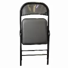 Paquete Con 6 Silla Acojinada Modamob Vc188 Plegable, 45cmx 45cmx88cm, Tubo 22mmx0.8mm, Metalica, Color Negro, 120kg