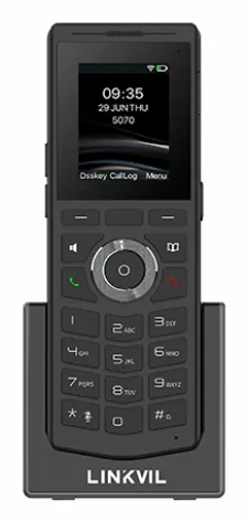 Teléfono Ip Fanvil W610w Terminal Inalámbrico, 4 Líneas, Negro