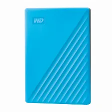Disco Duro Externo Western Digital My Passport 2 Tb, 3.2 Gen 1 (3.1 Gen 1), Azul