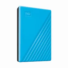 Disco Duro Externo Western Digital My Passport 2 Tb, 3.2 Gen 1 (3.1 Gen 1), Azul