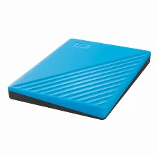 Disco Duro Externo Western Digital My Passport 2 Tb, 3.2 Gen 1 (3.1 Gen 1), Azul