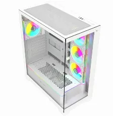 Gabinete Gamer Xzeal Xz160, Soporta Eatx, Atx, M-atx, M-itx, Psu No, Blanco