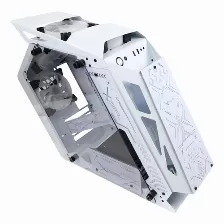 Gabinete Xzeal Ir02, Midi-tower, M-atx/m-itx, 4 Vent Argb, Cristal Templado, Blanco