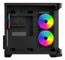 Gabinete Gamer Xzeal Xzc1, Mini-tower, Micro-atx/mini-itx, 3xventiladores, Panel Curvo, Negro