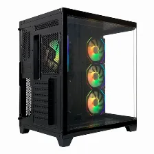 Gabinete Xzeal Xz150, Midi-tower, Atx/micro-atx, Usb 3.0, 4 Ventiladores Instalados, Negro
