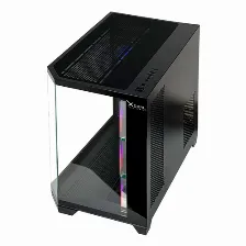 Gabinete Xzeal Xz150, Midi-tower, Atx/micro-atx, Usb 3.0, 4 Ventiladores Instalados, Negro