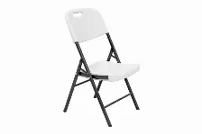 Silla Modamob Modelo Forza, Plegable 57cm Largo, 48cm Ancho, 88cm Altura, Diametro Tubo 25mm. Calibre 18, Soporta 140 Kg, Color Blanco