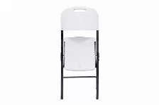 Silla Modamob Modelo Forza, Plegable 57cm Largo, 48cm Ancho, 88cm Altura, Diametro Tubo 25mm. Calibre 18, Soporta 140 Kg, Color Blanco