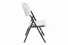 Silla Modamob Modelo Forza, Plegable 57cm Largo, 48cm Ancho, 88cm Altura, Diametro Tubo 25mm. Calibre 18, Soporta 140 Kg, Color Blanco