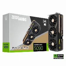 Tarjeta De Video Zotac Geoforce Rtx 5090 Solid Oc, 32gb, 512bit, Gddr7, Pci-e, 3 Ventiladores