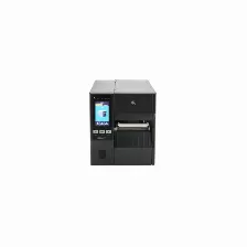 Impresora De Recibo Zebra Zt411 Térmico, Impresora De Tpv, Inalámbrico Y Alámbrico, Interfaz Bluetooth, Ethernet, Rj-45, Rs-232, Usb, Rs-232, Negro, Gris