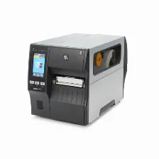Impresora De Recibo Zebra Zt411 Transferencia Térmica, Impresora De Tpv, Inalámbrico Y Alámbrico, Usb, Rs-232, Negro, Gris