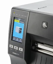 Impresora De Recibo Zebra Zt411 Transferencia Térmica, Impresora De Tpv, Inalámbrico Y Alámbrico, Usb, Rs-232, Negro, Gris